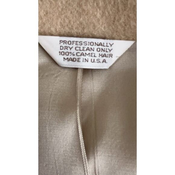 Vintage Hunt Valley Blazer Mens Size 44R Beige 100% Camel Hair Jacket USA made - Picture 9 of 11
